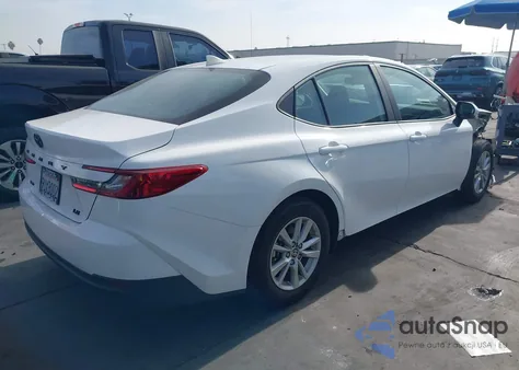 2025 Toyota Camry Le из США, поврежденный, VIN 4T1DAACK9SU188347